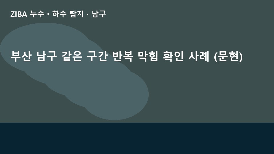 부산 남구 같은 구간 반복 막힘 확인 사례 (문현)